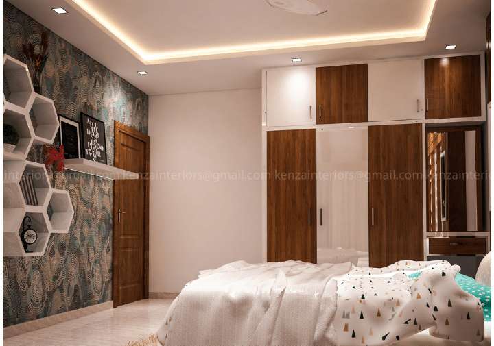 bedroom design by KENZA INTERIORS